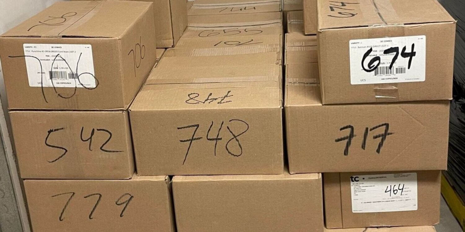 Auction Alert! Bulk Lot of 7000+ Unread DC Comics