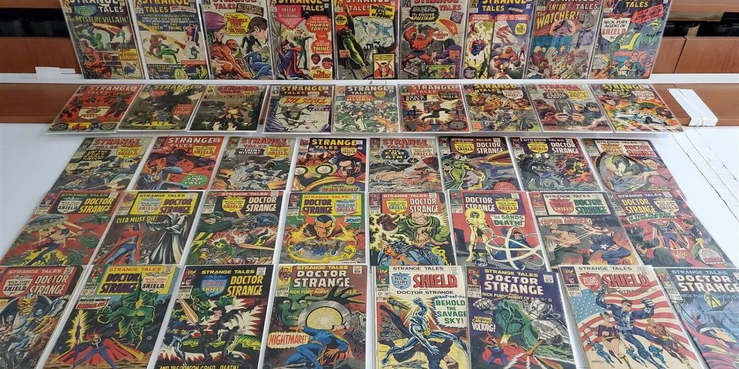 Auction Alert! Strange Tales #127-168 Full Run Lot Comic Collection