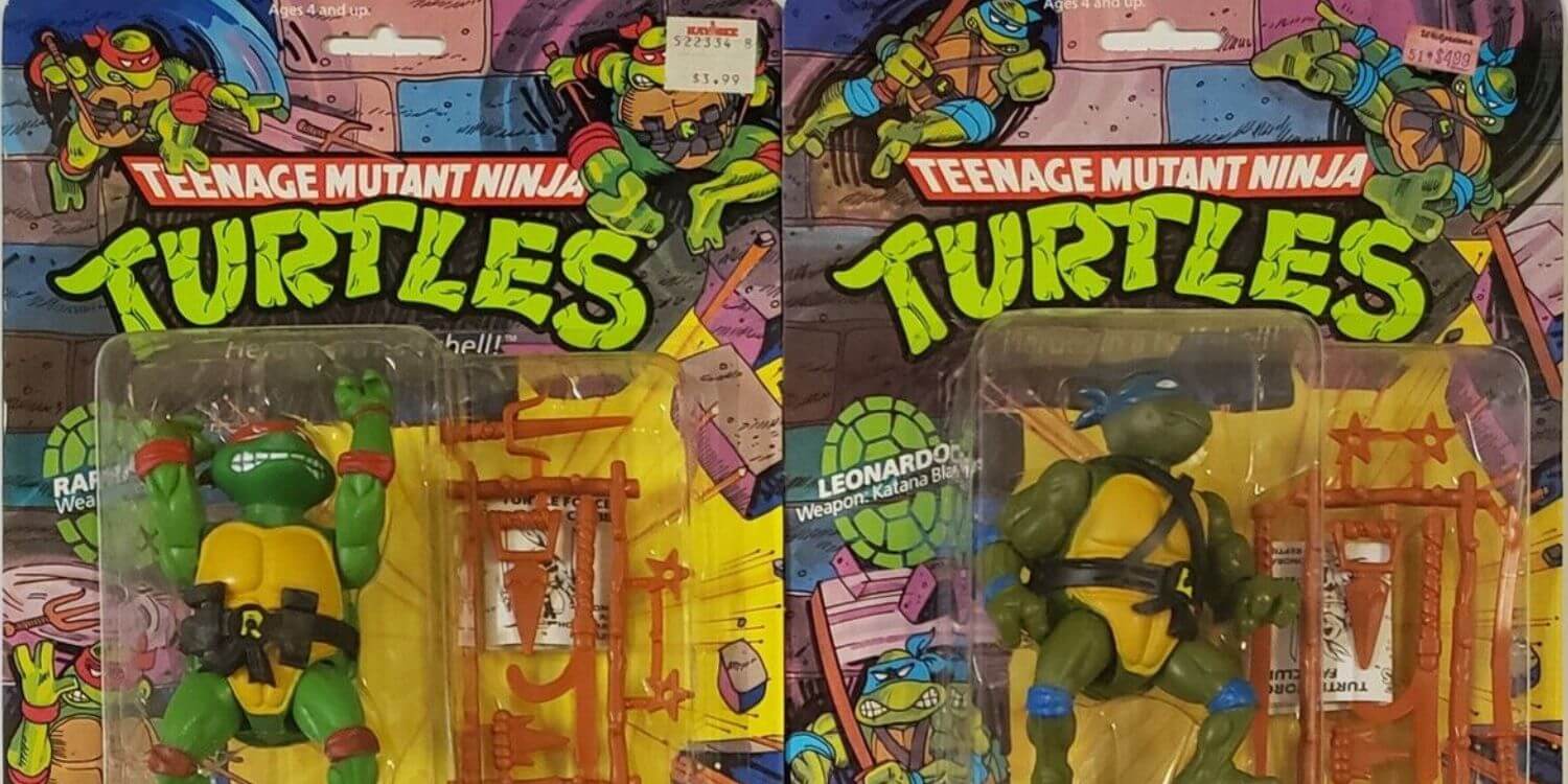 Auction Alert! Vintage Teenage Mutant Ninja Turtle Action Figures For Sale