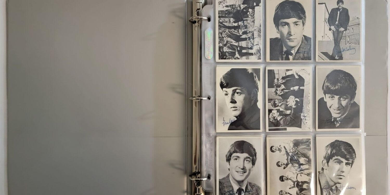 Auction Alert! Beatles Vintage 1960s Topps Signature Cards Complete Sets